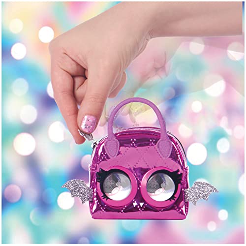 Purse Pets Micro - Chauve-Souris - Mini Compagnon Format Sac A Main - Petit Animal A Accrocher A Son Ou A La Ceinture - Bouge Les Yeux - 6064314 - Jouet Enfant 5 Ans et +