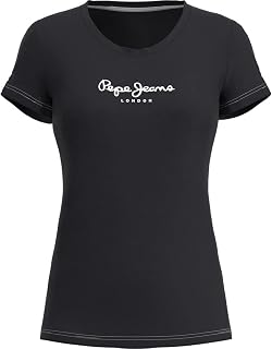 Pepe Jeans New Virginia SS N Camiseta Unisex Adulto (Pack de 1)