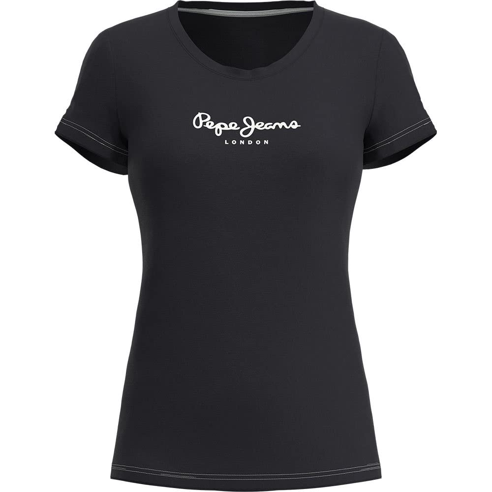 Pepe Jeans New Virginia Ss N T-Shirt S Black