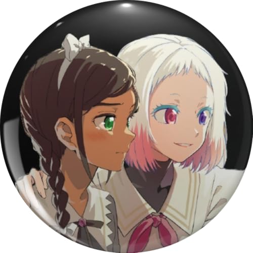 Wonder Egg Priority - Kotobuki Awano and Neiru Aonuma Design Pin Lapel Pin Cute Brooch Pins Badges 0.75"