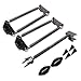 maXpeedingrods Universal Parallel 4 Link Kit Both Ends Adjustable Suspension Links and Panhard Bar