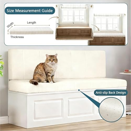 Banc en mousse 75D sur mesure assise verte premium - 6