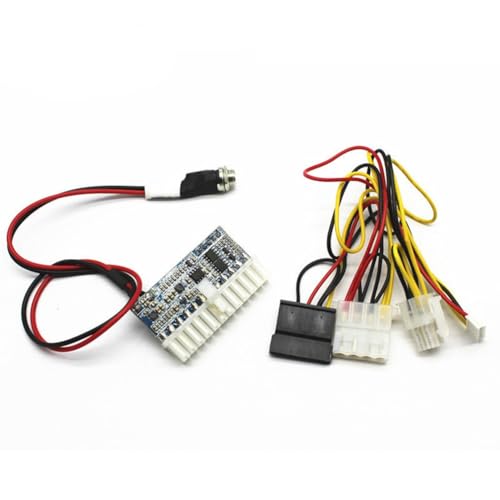 Moliuoly DC-ATX-160W 160W Fuente de alimentación DC 12V 24Pin para interruptor ATX, coche, mini fuente de alimentación