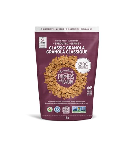 Organic Supergrain Granola, Gluten Free, Sprouted Oat Clusters with Quinoa
