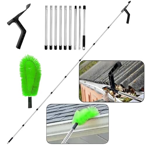 Dachrinnenreiniger Dachrinnenbürste und Reinigung Löffel...