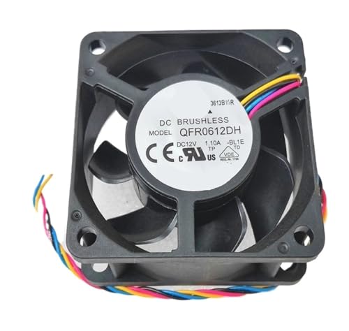 Ventilateur QFR0612DH 12V 1.10A avec contrôle de vitesse PWM à 4 fils