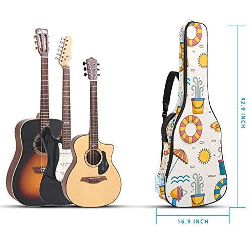 Sac à dos pour guitare basse 106,7 cm protégeant des rayures - 5