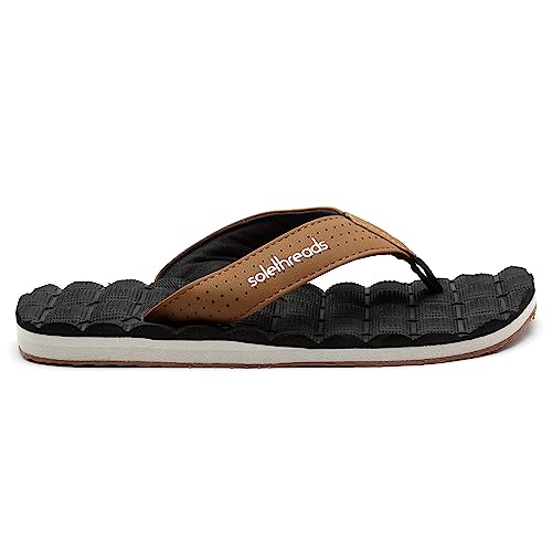 Image of SOLETHREADS RECLINER | Yoga Flip Flops |Super comfort | Plush | Bounce | Soft | Comfortable | Yoga | Relax | Slippers | Flip Flops for Men