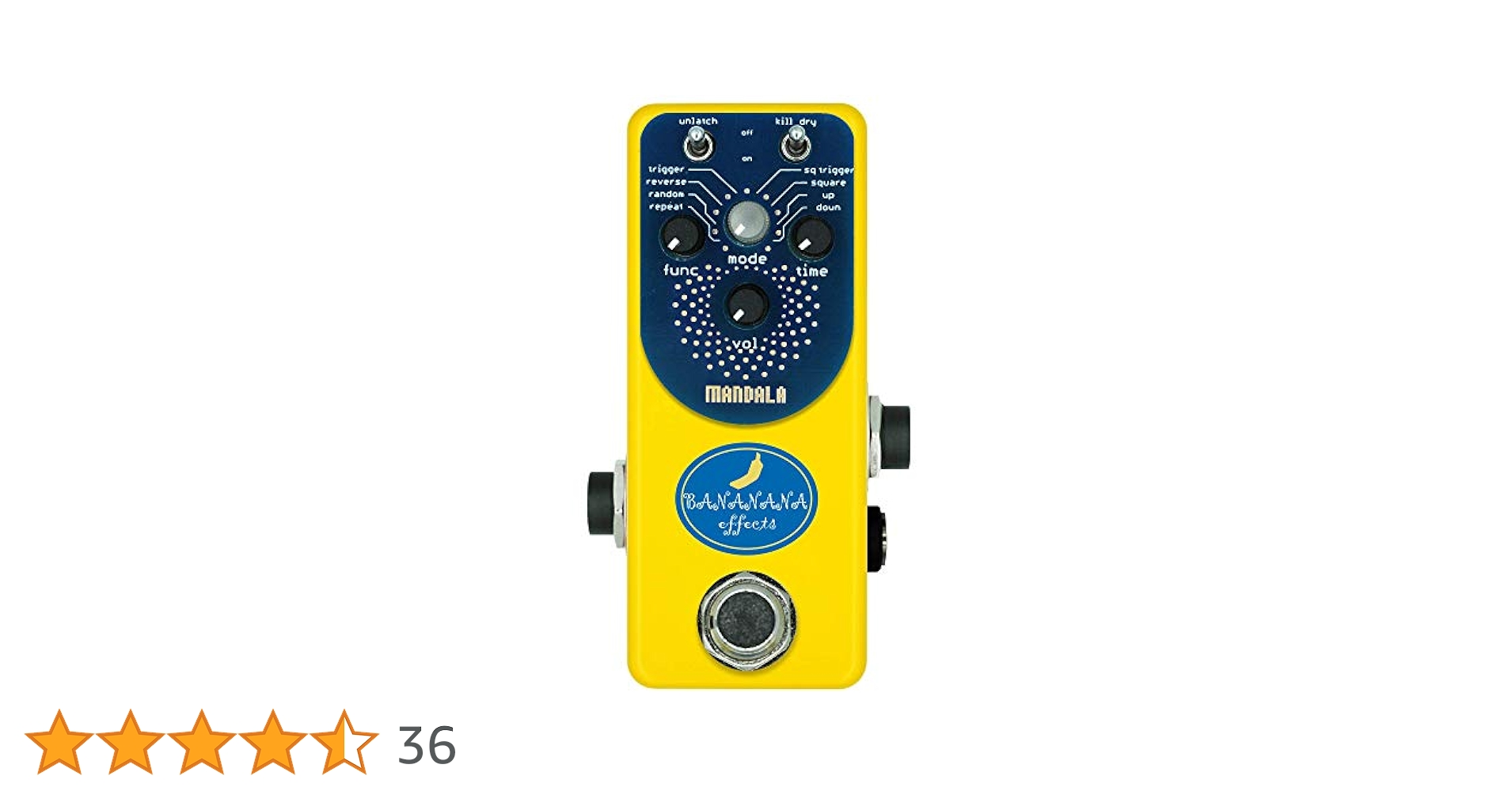新品 BANANANA effects MANDALA 432 MANDALA GLITCH PEDAL