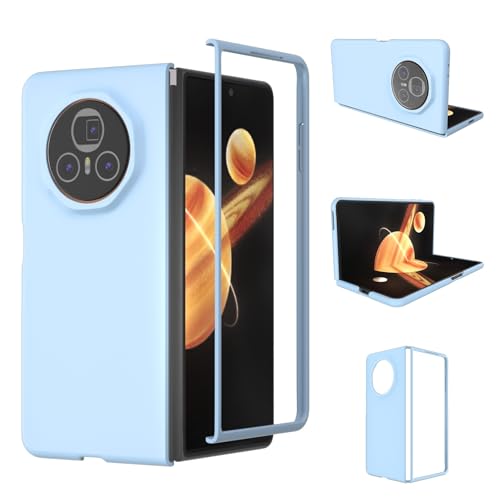 Honor Magic V3 �P�[�X�AHonor Magic V3 �P�[�X�p�X�������^�ی�A���h�~�J�o�[�A�n�[�h PC �d�b�P�[�X�t��(Sky Blue)
