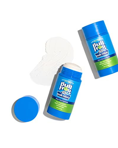 Bullfrog Quik Stick Sunscreen SPF 50 | Oxybenzone & Octinoxate Free | Broad Spectrum Moisturizing UVA/UVB, 2 pack