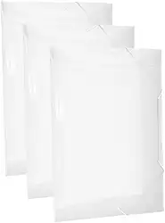 KIT 20 PASTA ABA COM ELASTICO PARA ORGANIZAR DOCUMENTO ESCRITÓRIO