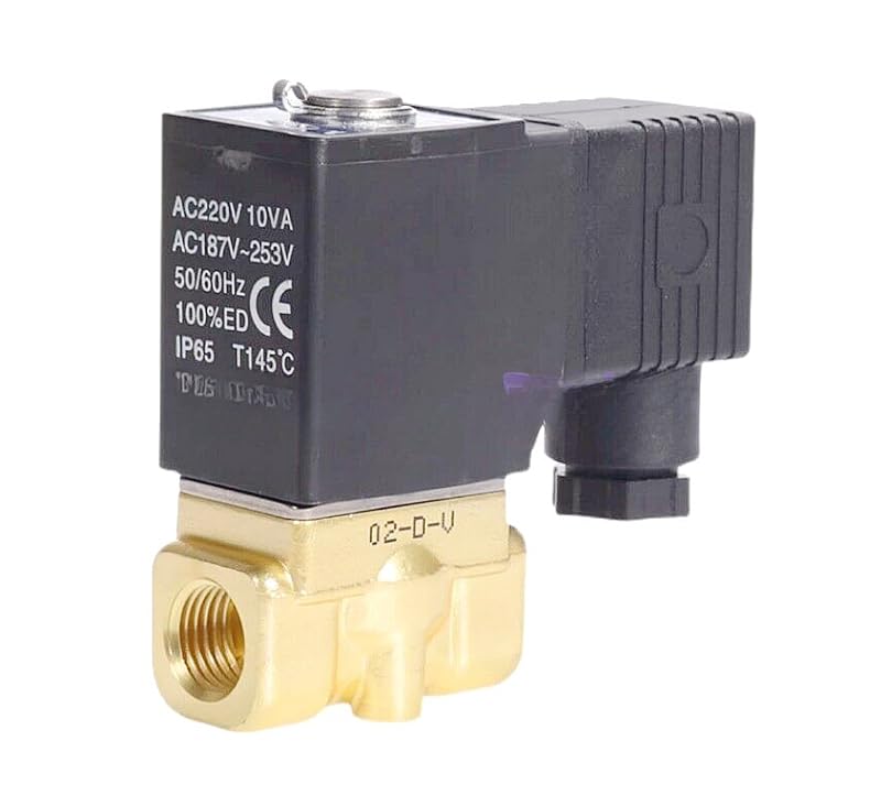 1 Pack New for 2W03008A 2W030-08 220VAC Solenoid Valve