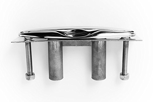 Taquets de traction inox 316 Amarine Made 20,3 cm pour amarrage de bateau