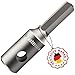 Produktbild BRUNNENTAL ® Sechskant Erdbohrer Adapter + Quick Change Bolzen für Hand Bohrmaschine - Nutze deine Schlagbohrmaschine als Brunnenbohrer - Erdlochbohrer Adapter für Bohrer mit Ø 40 60 80 100 120 150 mm