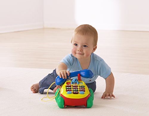 Teléfono interactivo infantil de arrastre VTech Super Rodófono con luces y voces 4