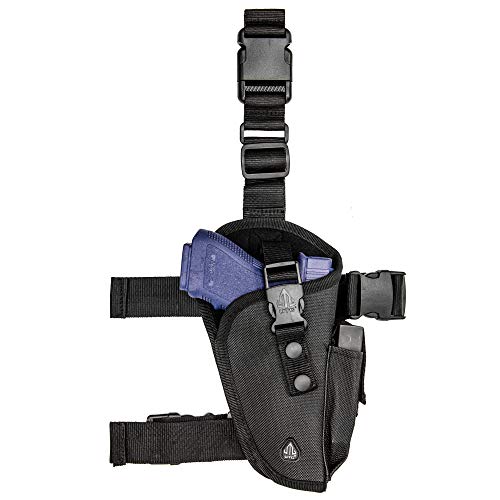 Utg Elite Tactical Leg Holster,Black (Right Handed) #TOP2