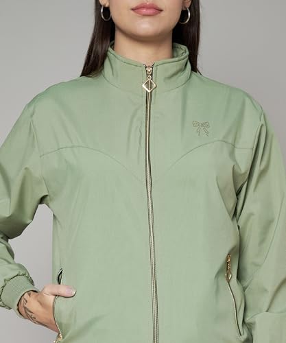 Image of eKools Nylon Full Sleeve Solid Women's Jacket