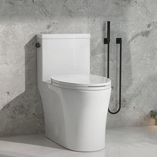 KE KING 1.28 Gpf Elongated One Piece Toilet (Side Flush)