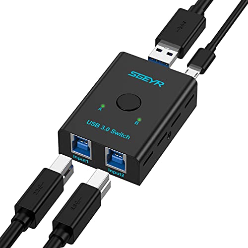SGEYR USB 3.0 Switch Selector 2 in 1 Cover