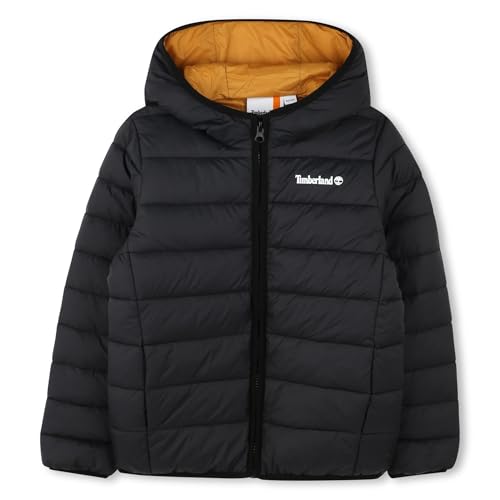 Timberland PERM US Chaqueta de plumón para niño, Negro, 10 años