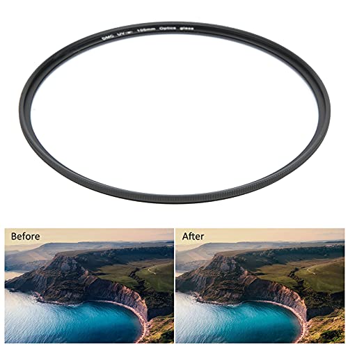 Filtro de proteção UV, lente da câmera, filtro UV protetor de vidro óptico filtro de liga de alumíni