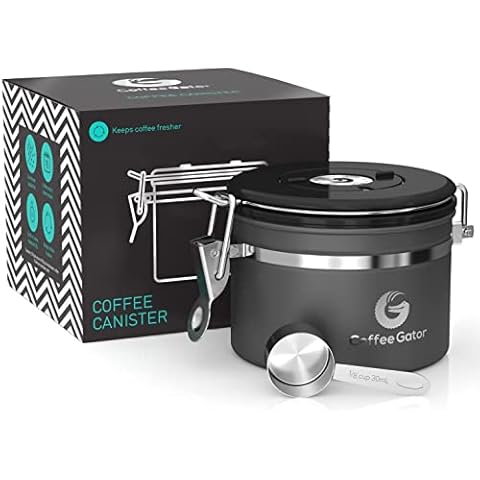 Coffee Gator Stainless Steel Canister Cover