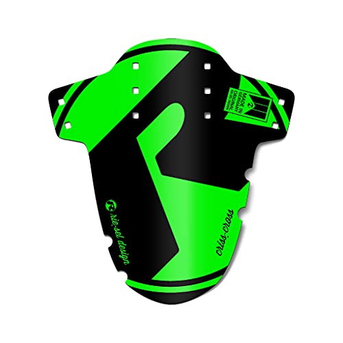 Riesel Design Mudguard Criss:Cross Fahrrad Schutzblech vorn inkl....