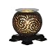 Coo Candles Electric Candle Wax Melt Warmer or Oil Burner Lamp Combo - Jasmine (Brown)