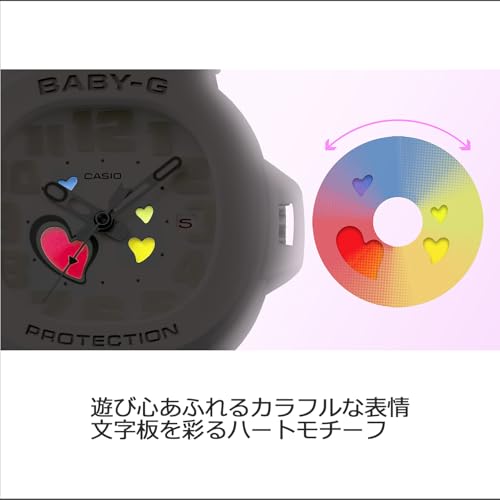 [カシオ] 腕時計 ベイビージー 【国内正規品】PLAYFUL HEARTS SERIES BGA-10-7AJF レディース ホワイト 商品画像2