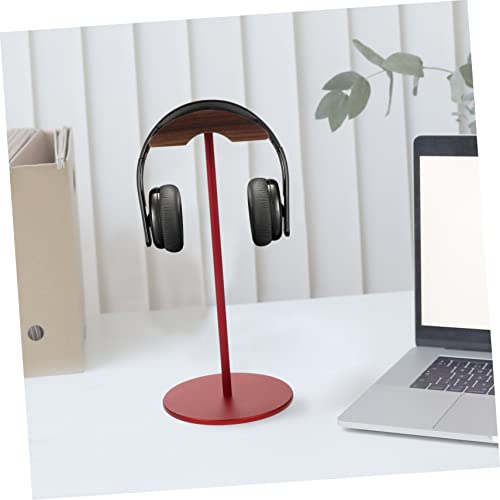 Showeroro 1Pc Headset Headphone Stand Desk Headphone Holder Desktop Computer Stand Computer Mount For Desk Headphones Holder Bracket Charger Household Headset Holder Headset Desk Stand Wood #TOP1