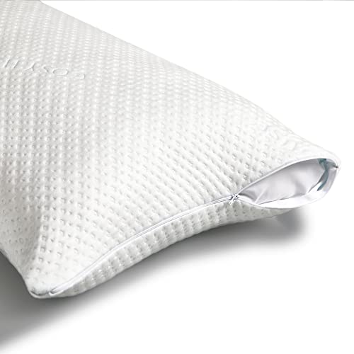 Cosy House Collection Luxury Rayon Derived From Bamboo Body Pillow For Side & Back Sleepers -Supportive, Soft, Fluffy, & Quality Long Pillow - Measures 54” X 20” #TOP6