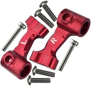 GPM For Arrma TALION/LIMITLESS/KRATON Upgrade Parts Aluminum Rear Body Post Mount - 2Pc Set Red