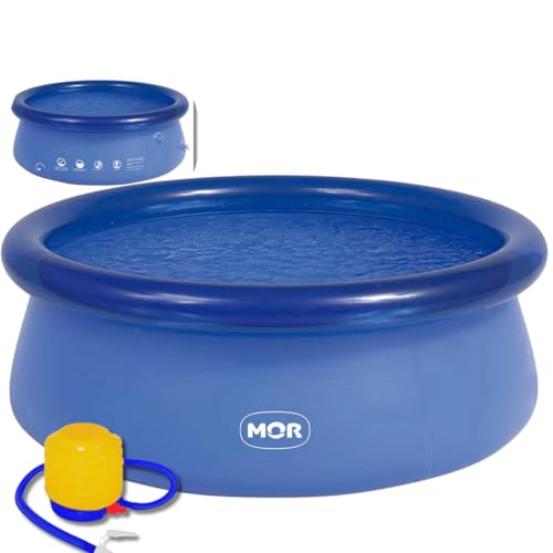 Piscina Inflável 1000 Litros Redonda Com Bomba De Inflar