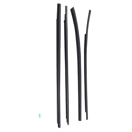 Glass Weatherstrip Car Window Outside Waterproof Sealing Strip Rubber Trim 82210-2S000 for Hyundai IX35 2010-2015 AJOHBM