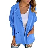 【Matière】 : blazer femme Confectionné dans des tissus de haute qualité tels que le polyester, la viscose ou les mélanges de laine, ce blazer offre une coupe structurée et un confort optimal. Sa matière assure un tombé élégant et un confort professionnel.