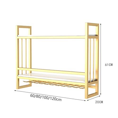 Présentoir de rangement pour vin mural afin de libérer vos tables