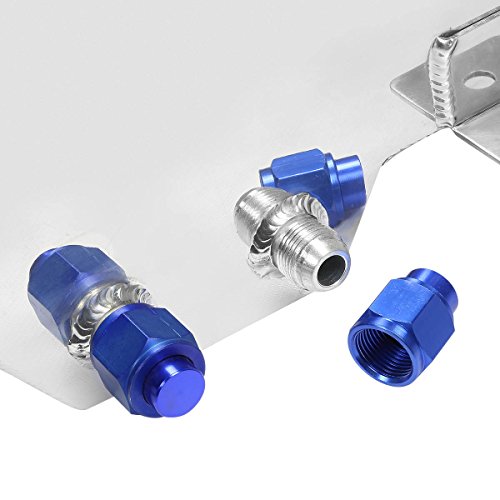 Dnamotoring Alu-Ft-T5 Aluminum 15.5-Gallon Fuel Cell Gas Tank #TOP3