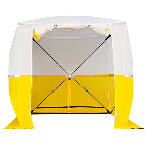 Goutime Gazebo pop up work shelter 2mx2m small event shelter party works tent garden bbq Fishing camping Multifunctional Portable shelter,Outdoor overhaul and maintenance,Vendor Events,Shower Privacy - Image 3