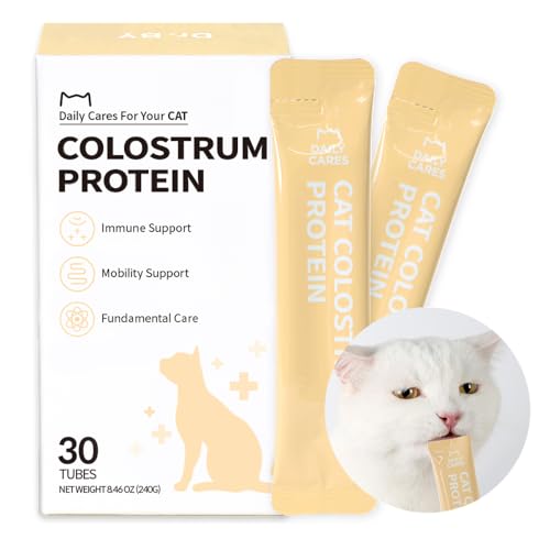 Dr.by Cat Colostrum Protein Cat Supplement Immune Support Muscle ...