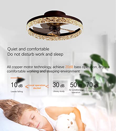 Ventilateur de plafond intelligente avec télécommande et moteur continu - 6