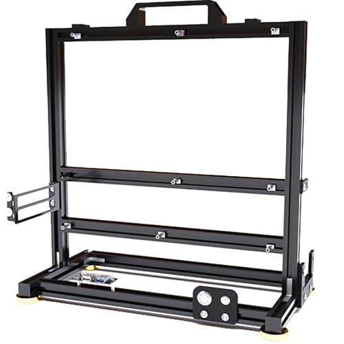 PC Test Bench Open Frame Computer Case DIY Motherboard Rack Aluminum Chassis Support ITX/MATX/ATX/EAYX (EATX) 120 240 360 Liquid Cooling Vertical Overclocking