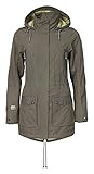 IceTech 3000-Technologie. ICEPEAK Damen Parka Lizina, Antique Green, 36
