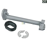 Ablaufkanal am Sprüharm mittig bzw. oben (groß)