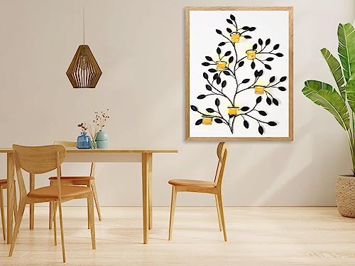 Candle Idea 6 Pcs 200 Hrs Remote Control Flameless Tea Lights, Battery Operated Led Flickering Votive Candles, Electric Outdoor Tealight Timer Candle For Thanksgiving Decorations (Batteries Included) #TOP3