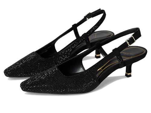 Escarpins Martha Crystals Kenneth Cole en microfibre noire 37 pour femme raffinée