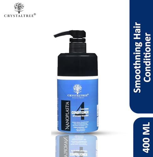 Image of Crystal Tree Nanoplastia Smoothing Hair Conditioner with Advanced Nanoplastia Technology for Frizz Control, Deep Hydration, and Long-Lasting Smoothness 400ml