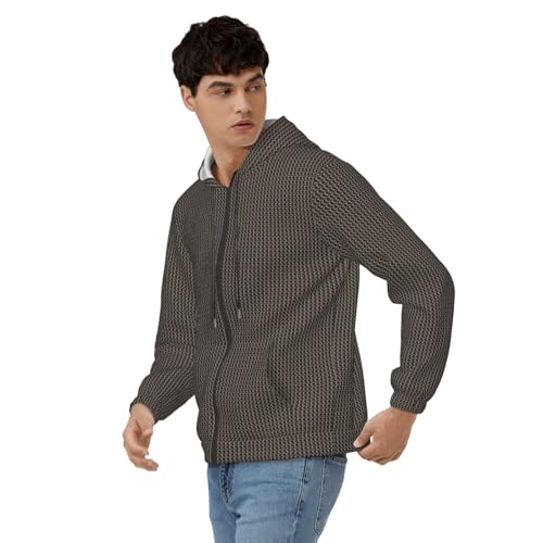 Sweat à capuche squelette homme pull doux pour ne plus redouter le froid