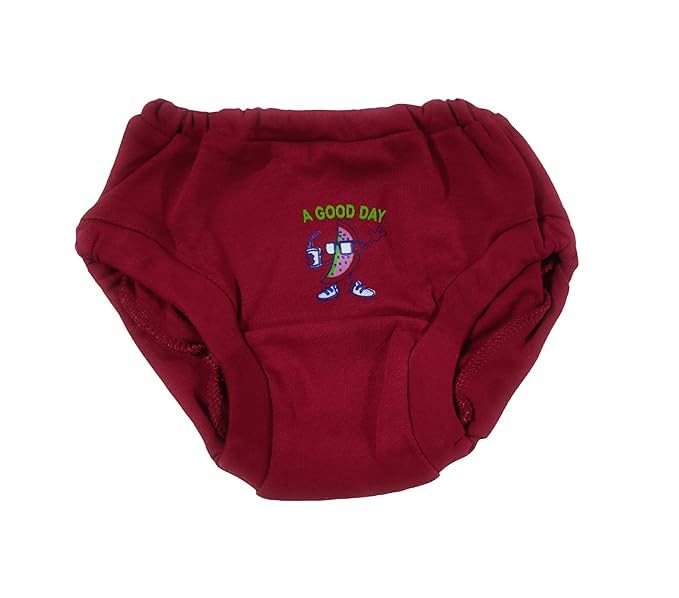 Baby Girls' Cotton Training Pants, Pack of 3,6 and 12Pastel Colours with Cute Designs (in, Age, 0, 6 Months, Regular, 3, Dark Multicolour) (in, Age, 0 Months, 6 Months, Regular, 3, Dark Multicolour) - Image 7 thumbnail