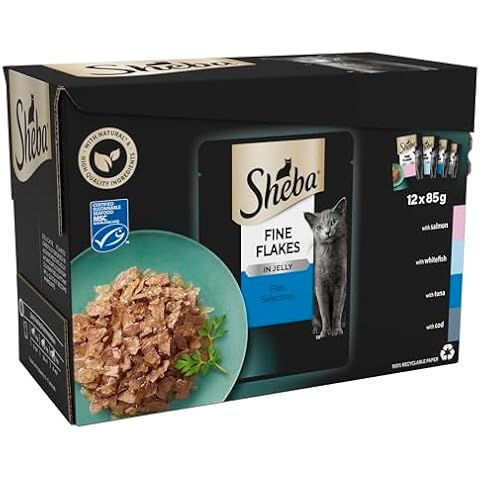 Sheba Fine Flakes Fish Collection in Jelly Cover